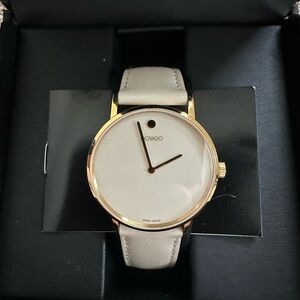 Movado Elegant Cream Watch